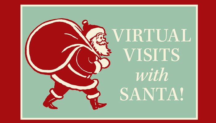 Virtual Visits with Santa at Fashion Island