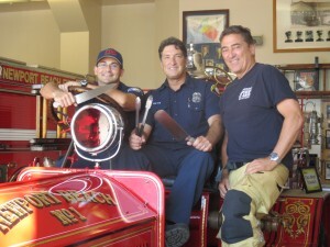 Lloyd Ellis, John Testa & Captain Glenn White