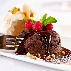 Fleming's Chocolate Lava Cake (Fleming's)