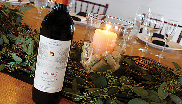 Vince Ferragamo Wine Dinner Meet & Greet
