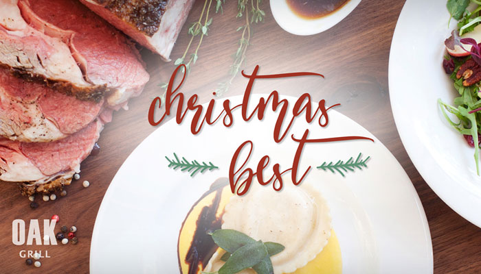 Oak Grill’s Christmas Five-Course Dinners with Live Entertainment