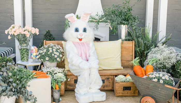 Visit the Easter Bunny at Lido Marina Village