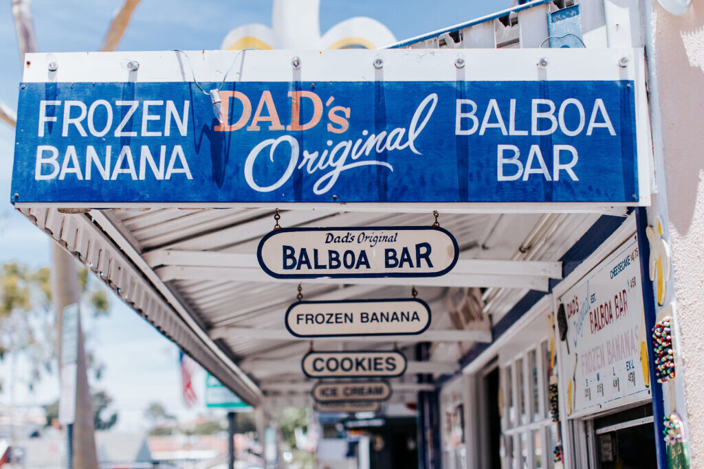 Dad's Donut’s famous Balboa Bars before