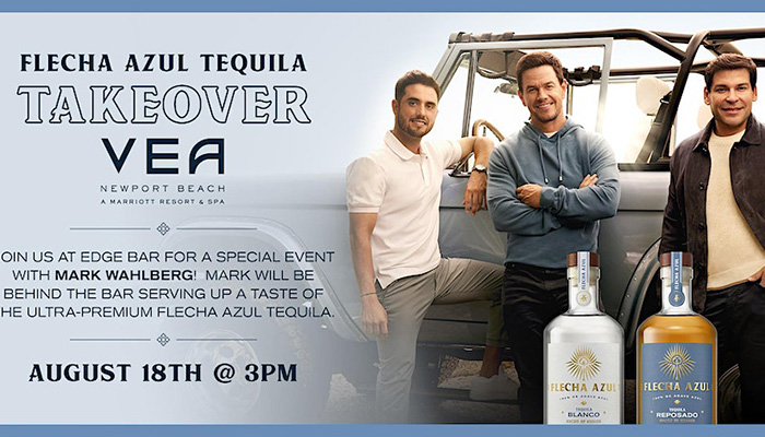 Flecha Azul Tequila Takeover with Mark Wahlberg